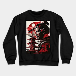 Samurai Warrior Crewneck Sweatshirt